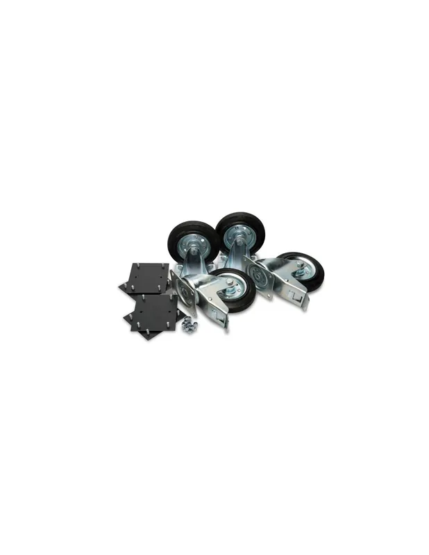 Kit Roulettes 6‘‘ Ultra-Résistant pour coffre de chantier TuffBank CASS1 - Armorgard