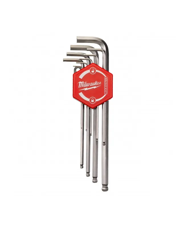 Set de 9 clés héxagnales allen 4932478621 - Milwaukee