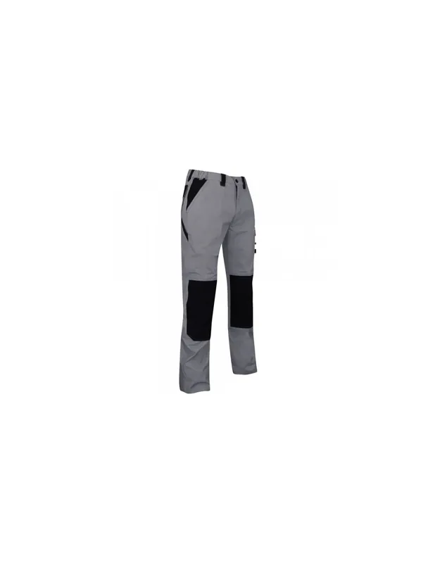 Pantalon bicolore poches genouillères été 1454 PLUTON - LMA