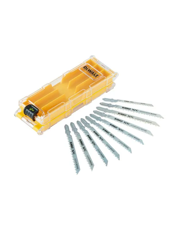 Coffret de 10 lames de scie sauteuse bois XPC HCS BIM DT2296-QZ - Dewalt