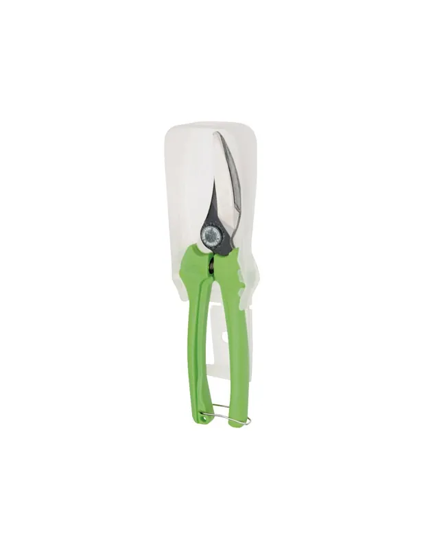 Sécateur rainbow vert + Étui P123-GREEN-B6 - Bahco
