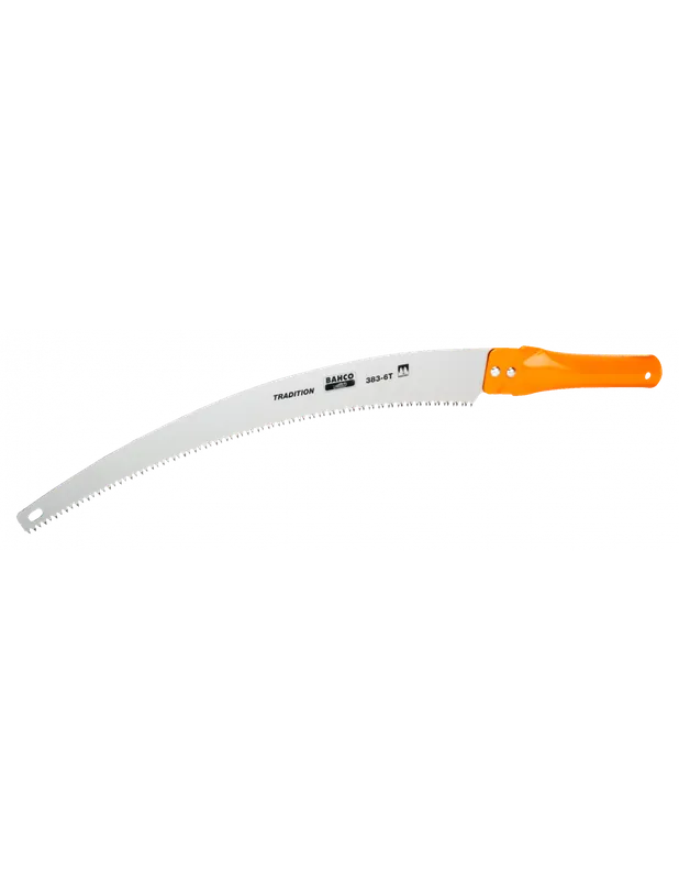 Scie arboricole pour perche réaffûtable de 5 dents au pouce et manche en acier 360 mm 384-5T - Bahco