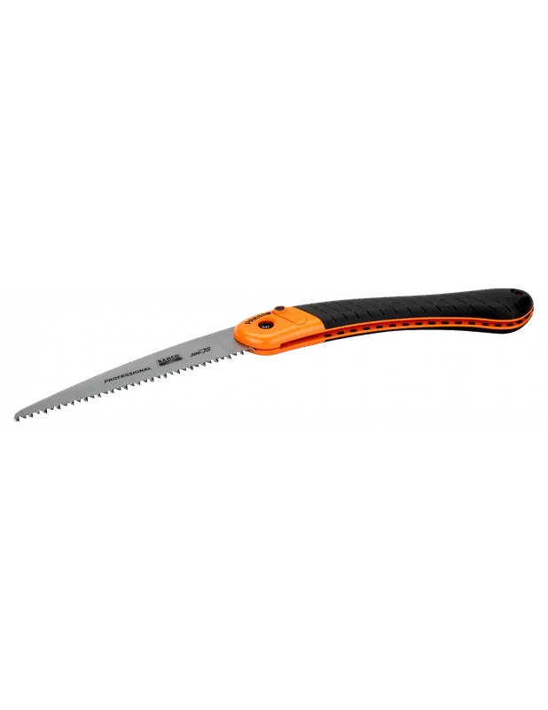 Scie arboricole repliable avec poignée bimatière pour la coupe de bois vert, 5 dents au pouce, 7-1/2" 396-JS - Bahco