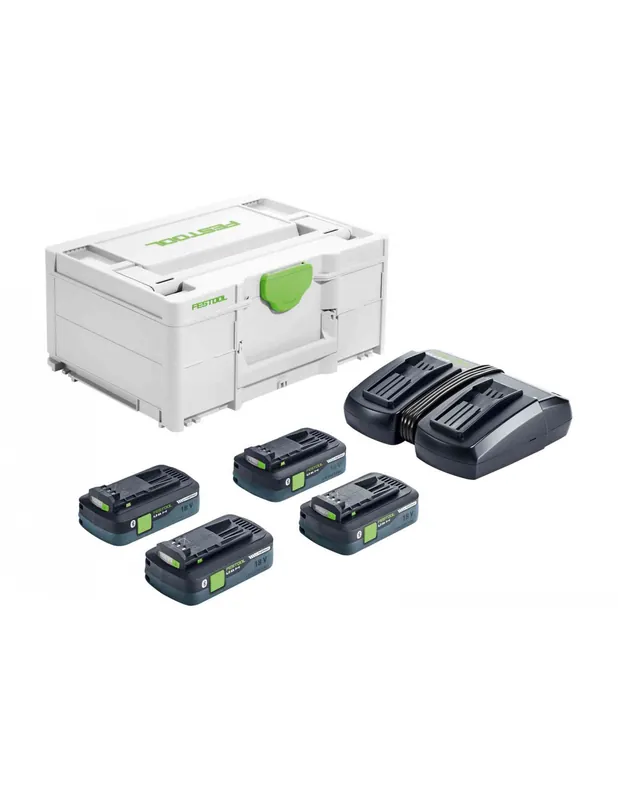 Set Énergie SYS 18V 4x4,0/TCL 6 DUO 577104 - Festool