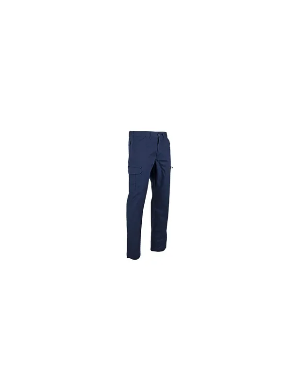 Pantalon braguette zippée multipoches Marine 1768 AMPERE - LMA