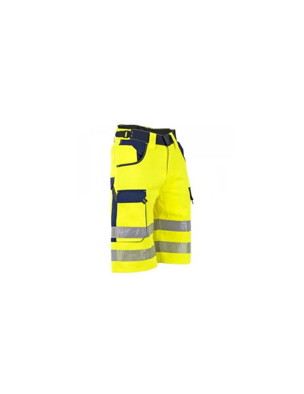 Bermuda de travail haute visibilité authentic 6102 BOUGIE - LMA