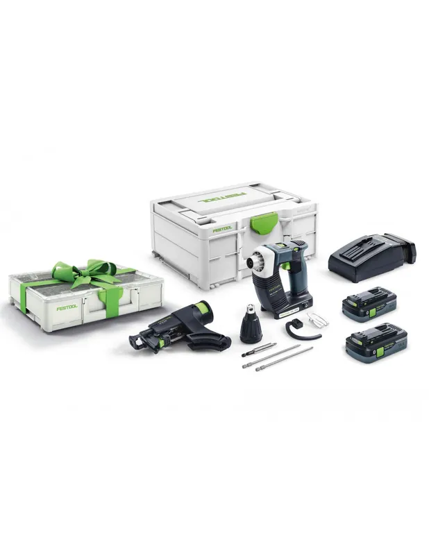 Visseuse sans fil pour plaquiste DURADRIVE DWC 18-4500 HPC 4,0 I-Plus Organizer Edition 577429 - Festool