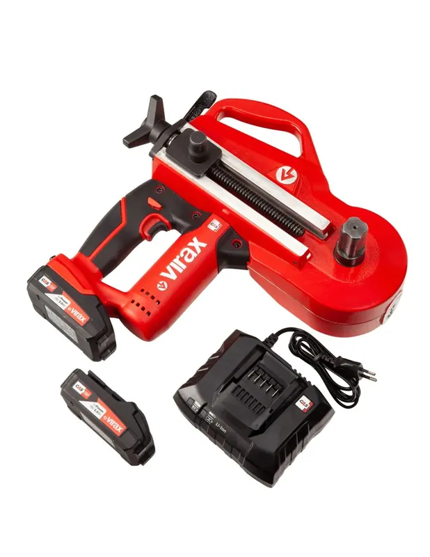Cintreuse électroportative 18 V Eurostem III + Formes 16-20-26-32-40 mm 251877 - Virax