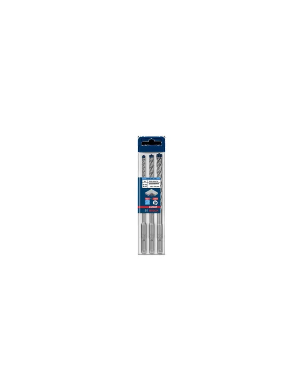 Coffret de 3 forets EXPERT SDS plus-7X ⌀ 6/8/10 mm 2608900196 - Bosch