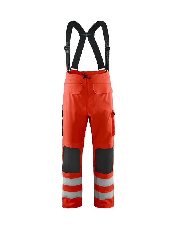 Pantalon de pluie HV Niveau 2 Rouge fluo 130220035500 - Blaklader