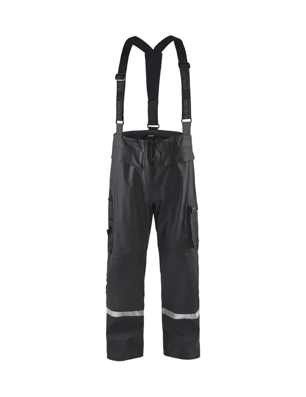 Pantalon de pluie HV Niveau 2 Noir 130220039900 - Blaklader