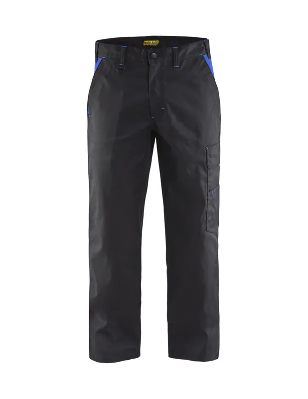 Pantalon Industrie Noir/Bleu roi 140418009985 - Blaklader