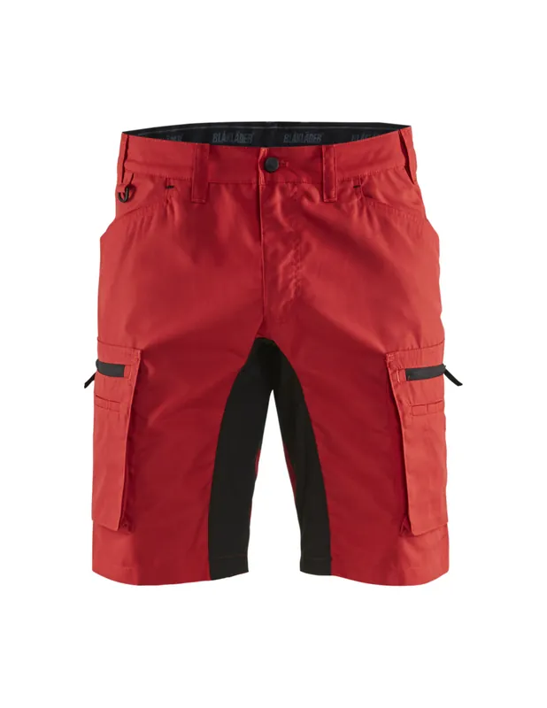 Short maintenance +stretch Rouge/Noir 144918455699 - Blaklader