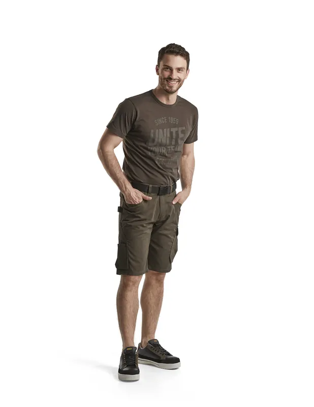 Short maintenance Vert Kaki/Noir 149913304599 - Blaklader