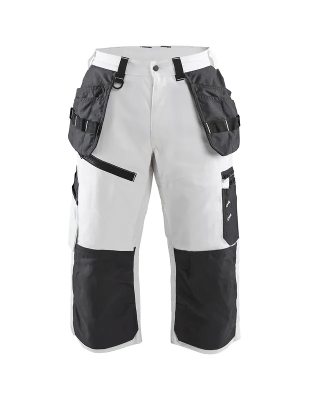 Pantacourt X1500 peintre Blanc/Gris foncé 151112101098 - Blaklader