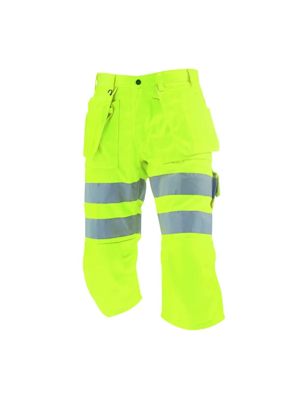 Pantacourt haute visibilité Jaune fluo 153918043300 - Blaklader