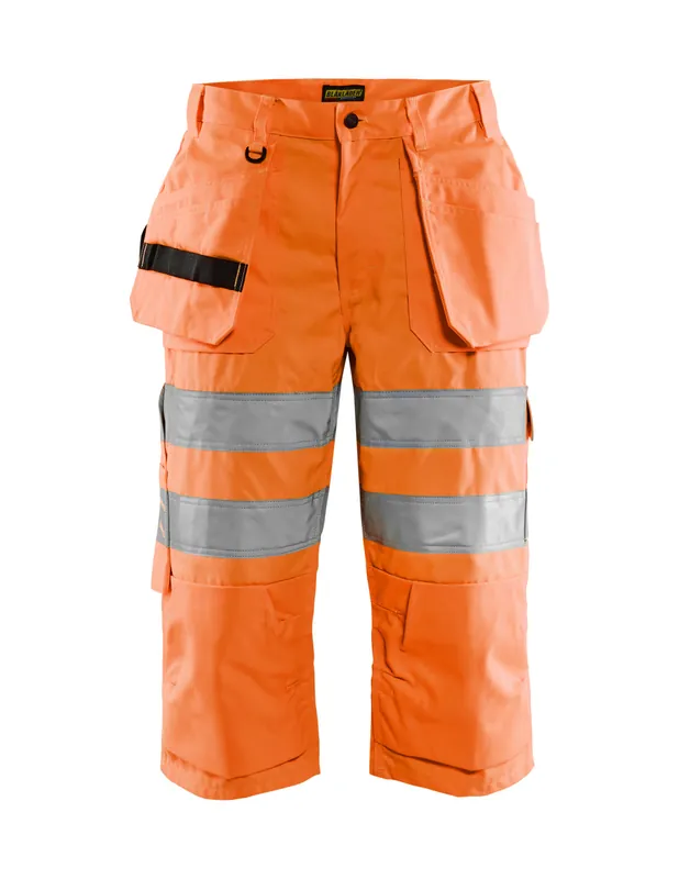 Pantacourt Haute-Visibilité Orange fluo 153918115300 - Blaklader