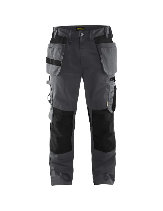 Pantalon artisan Gris moyen/Noir 155518609699 - Blaklader