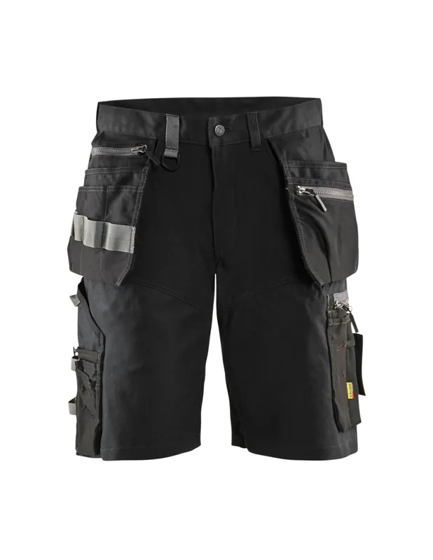 Short artisan +stretch Noir 159813439900 - Blaklader