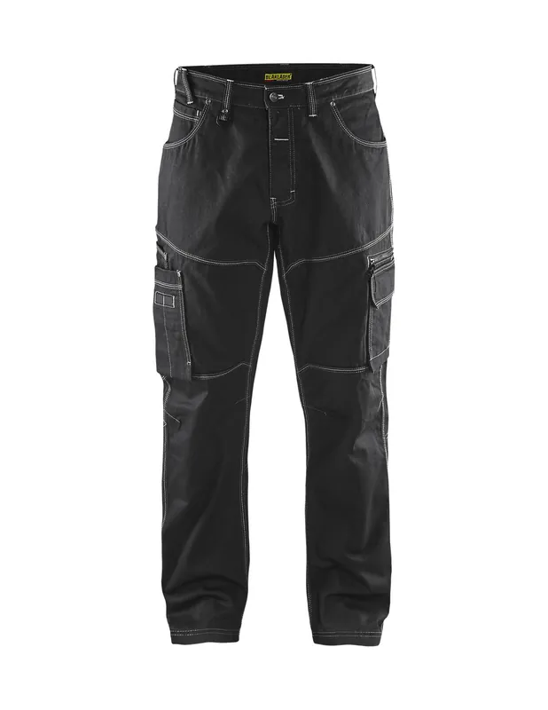 Pantalon X1900 URBAN Cordura® DENIM Noir 195911409900 - Blaklader
