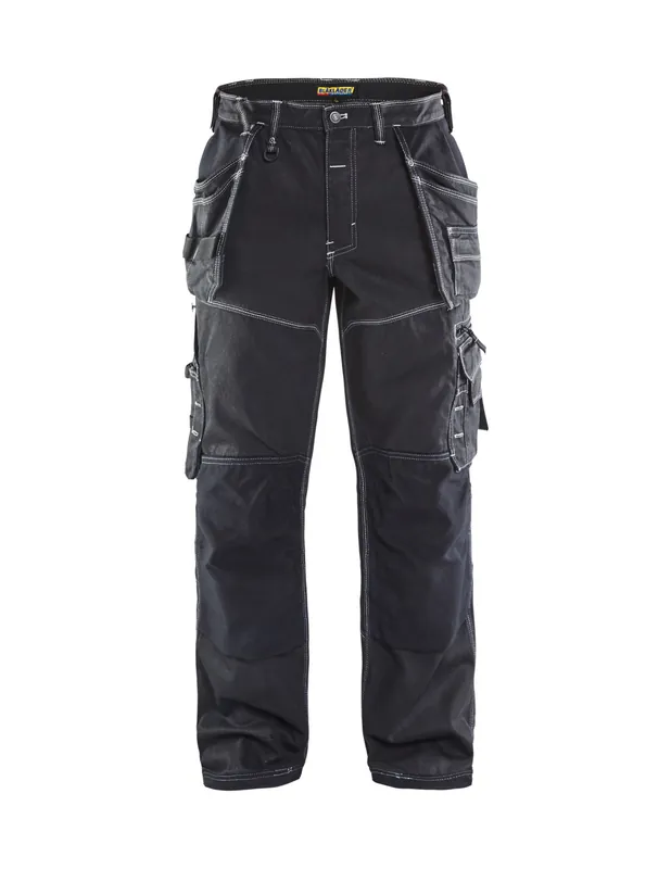 Pantalon X1900 artisan Cordura® DENIM Noir 196011409900 - Blaklader