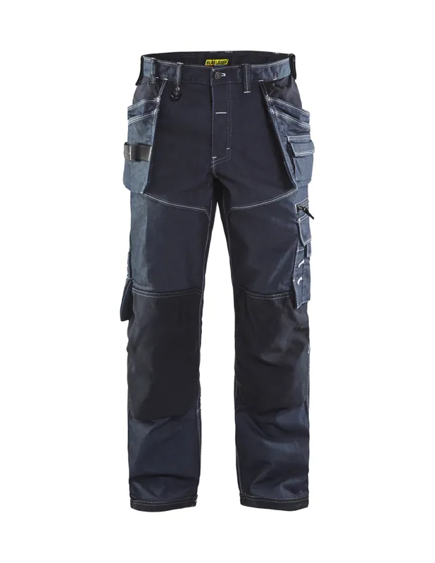 Pantalon X1900 artisan stretch 2D Marine/Noir 196011418999 - Blaklader