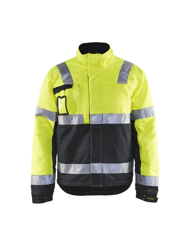 Veste Hiver haute visibilité Jaune fluo/Noir 486218113399 - Blaklader