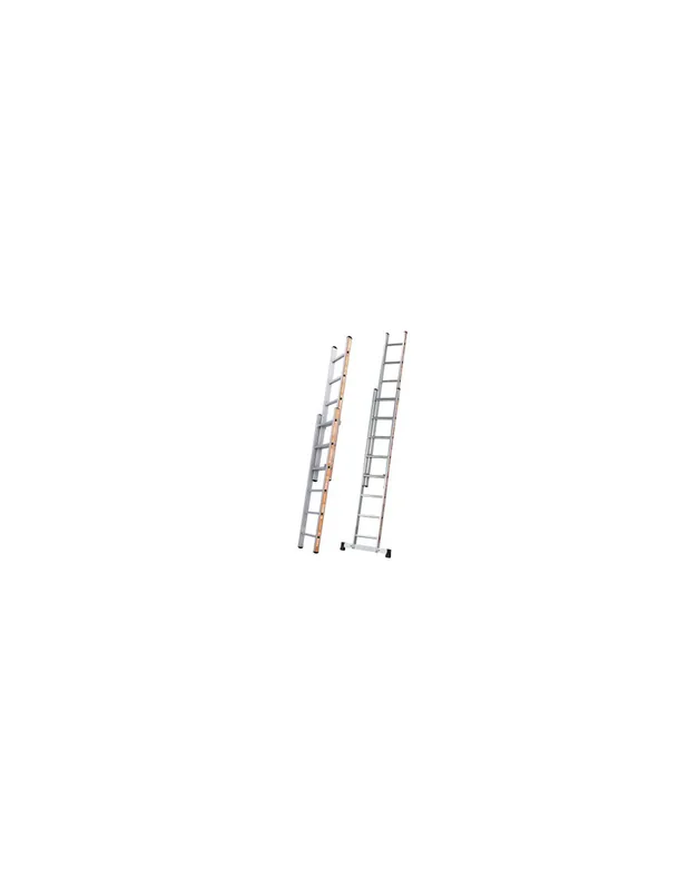 Echelle PRONOR coulisse à main 2 plans 4.10M 2x7 échelons 01222307 - Tubesca