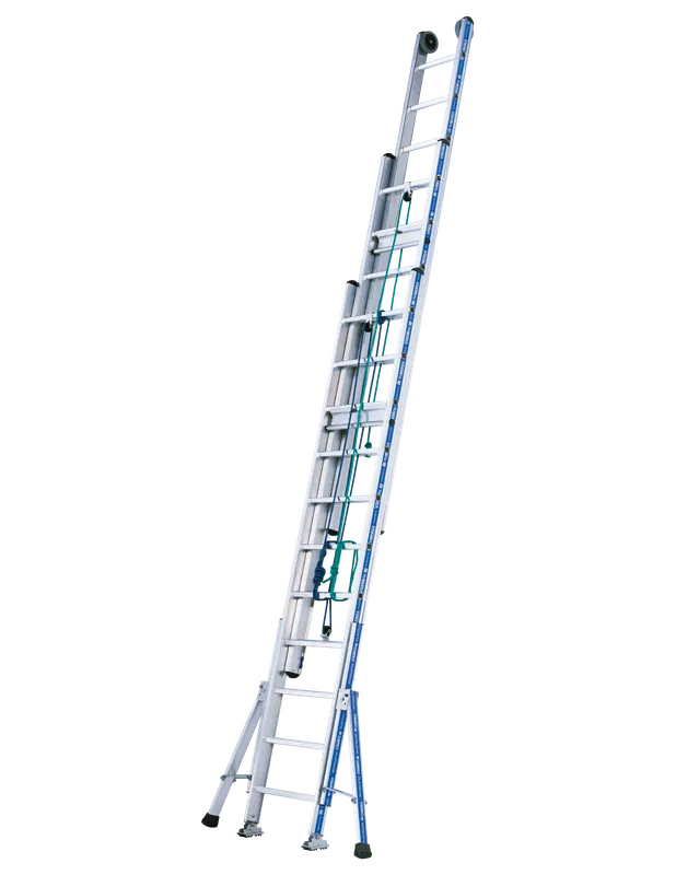 Echelle PLATINIUM 500 coulisse à corde 3 plans 13.65M 3X20 échelons 02533320 - Tubesca