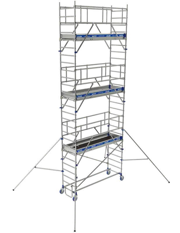 Echafaudages roulants Alu TOTEM 2 LINE 250 5.85M 22403740 - Tubesca