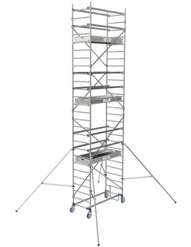Echafaudages roulants Alu CROSS 180 4.85M 26404630 - Tubesca
