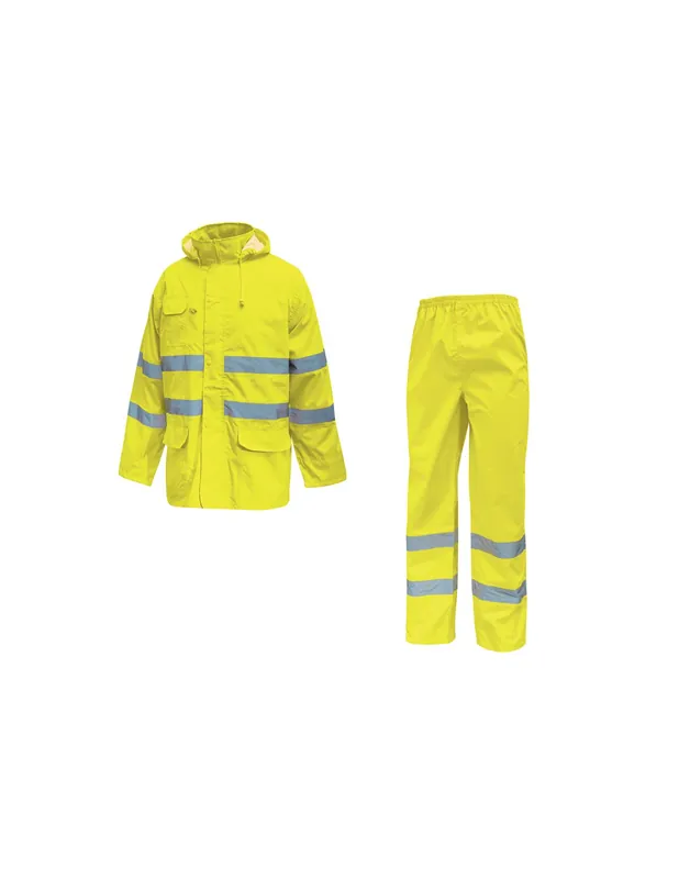 Ensemble de pluie COVER Jaune Fluo HL168YF - Upower