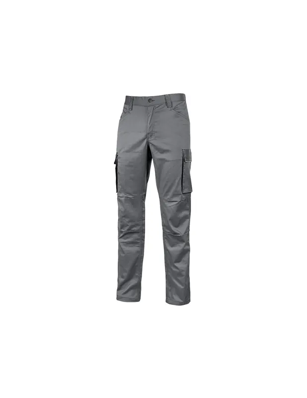 Pantalon de travail CRAZY Grey Iron HY141GI - Upower