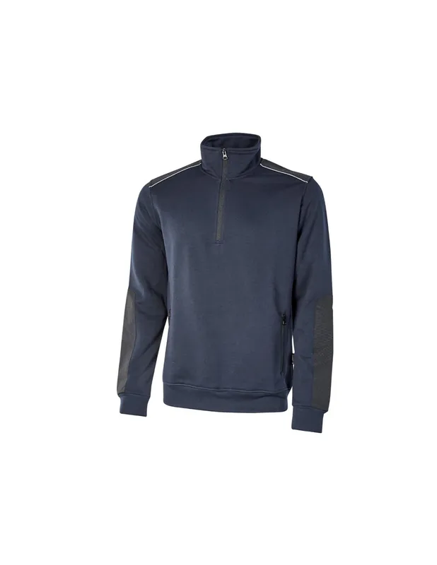 Gilet de travail Sweat CUSHY Deep Blue EY142DB - Upower