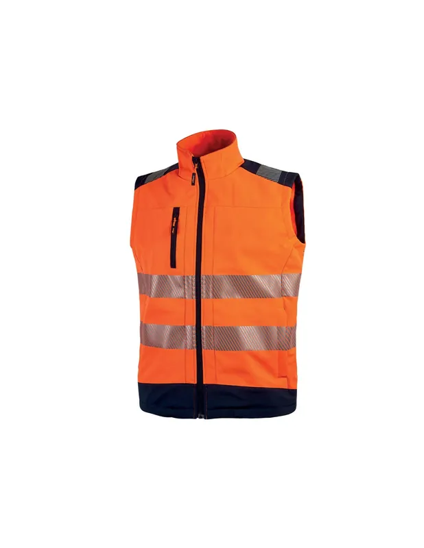 Gilet de travail DANY Orange Fluo HL173OF - Upower