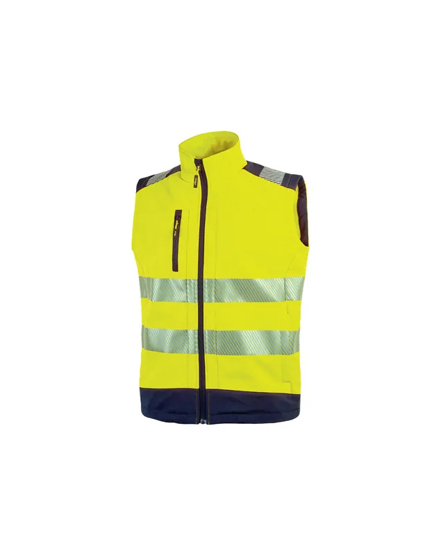 Gilet de travail DANY Jaune Fluo- HL173YF - Upower