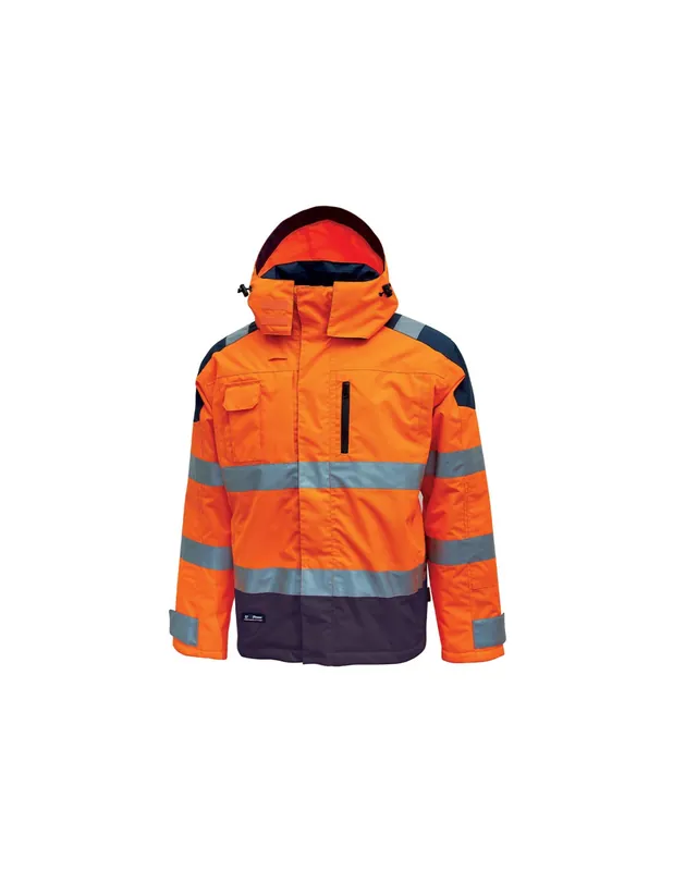 Parka DEFENDER Orange Fluo HL161OF - Upower