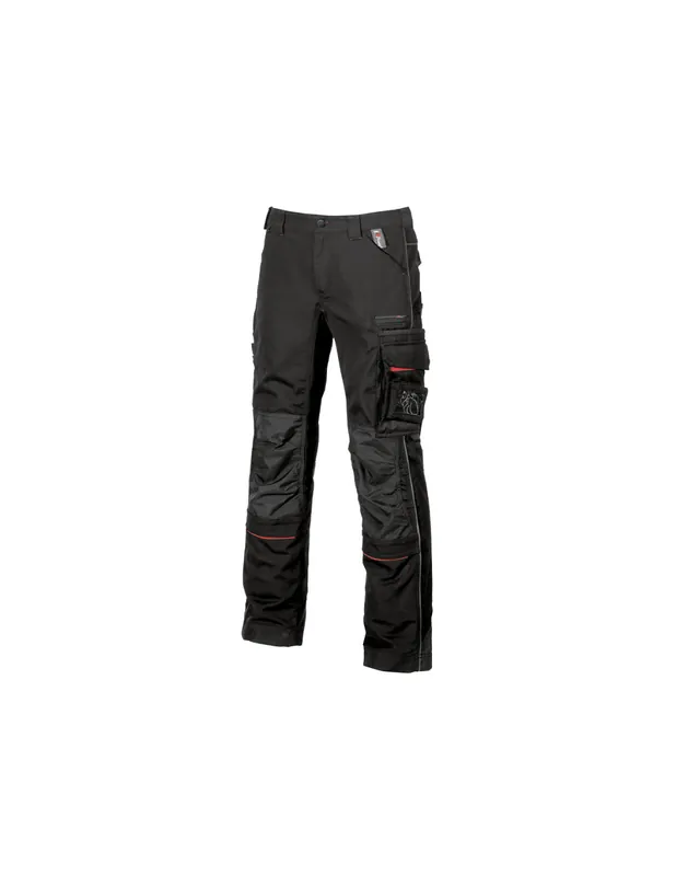 Pantalon de travail DRIFT Black Carbon IM010BC - Upower