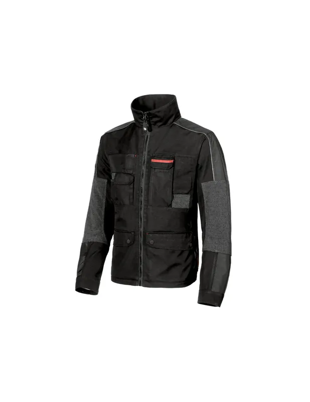 Veste de travail ENGINE Black Carbon IM011BC - Upower