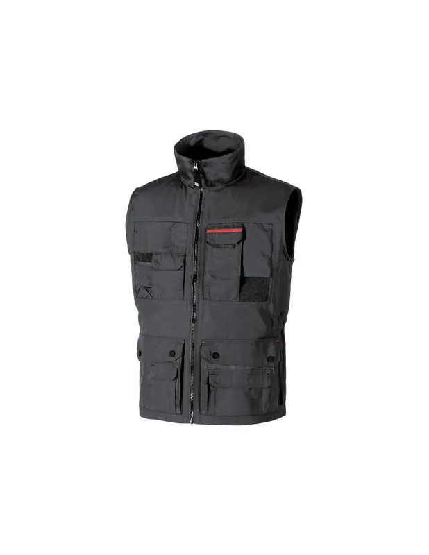 Gilet de travail FIRST Grey Meteorite SY004GM - Upower
