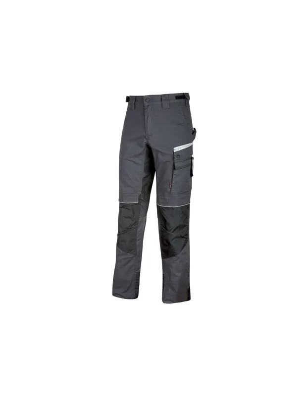 Pantalon de travail FLASH Asphalt Grey PE116AG - Upower