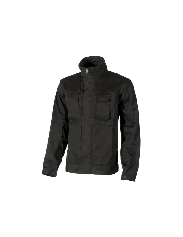 Veste de travail FOX Black Carbon ST067BC - Upower