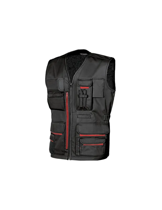 Gilet de travail FUN Black Carbon HY018BC - Upower
