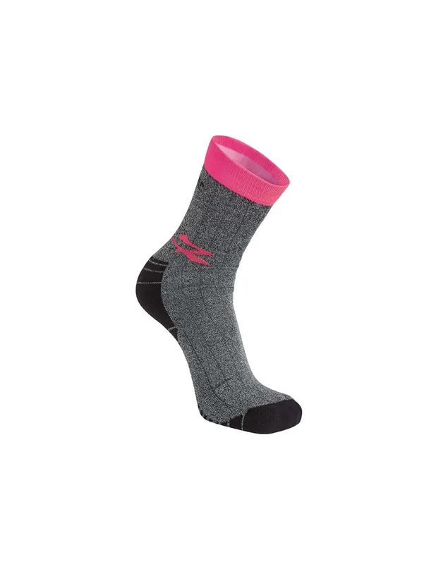 Chaussettes technique GIADY Grey Fucsia (Lot de 2) SK218GF - Upower