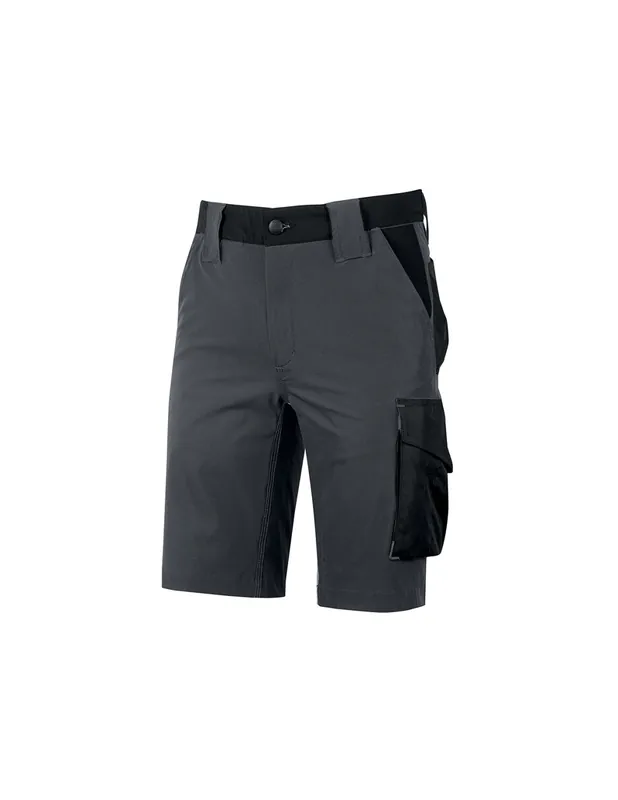 Bermuda de travail MERCURY Asphalt Grey FU196AG - Upower