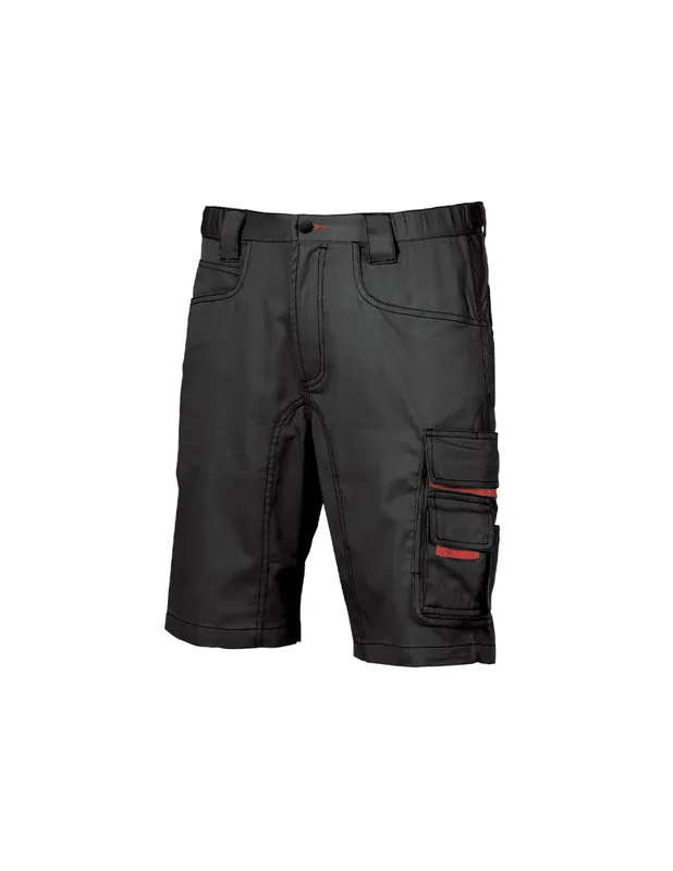 Bermuda de travail PARTY Black Carbon HY017BC - Upower