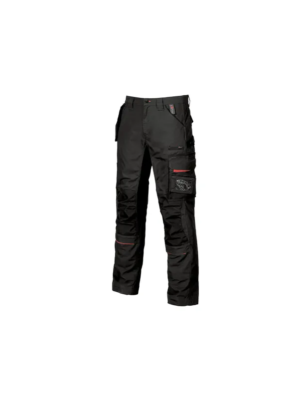 Pantalon de travail RACE Black Carbon SY001BC - Upower