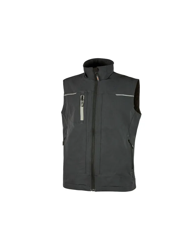 Gilet de travail SATURN Asphalt Grey PE181AG - Upower