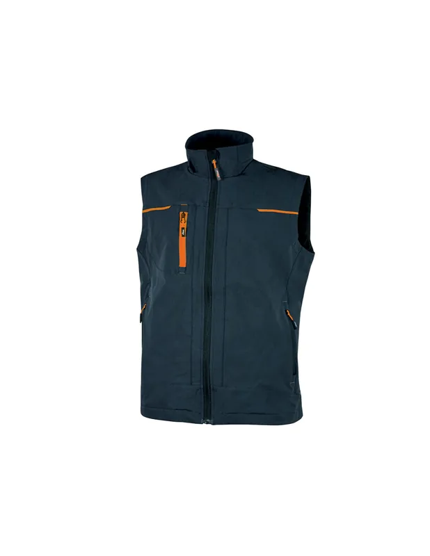 Gilet de travail SATURN Deep Blue PE181DB - Upower