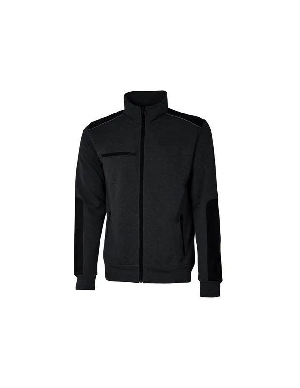 Gilet de travail Sweat SNUG Black Carbon EY129BC - Upower